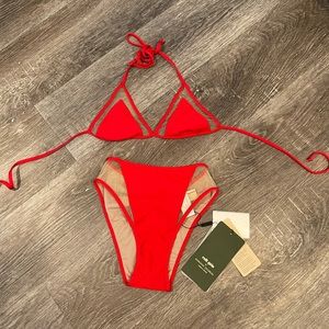 Cult Gaia swimsuit by Adriana Degreas